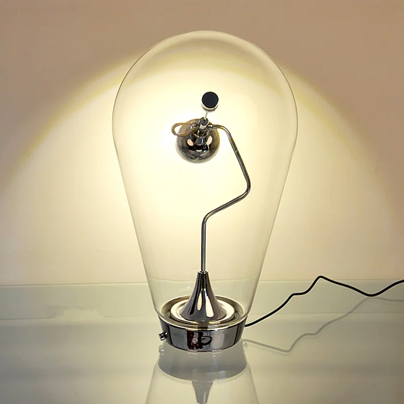 Creative Movable High-End Blow Glass Table Lamp