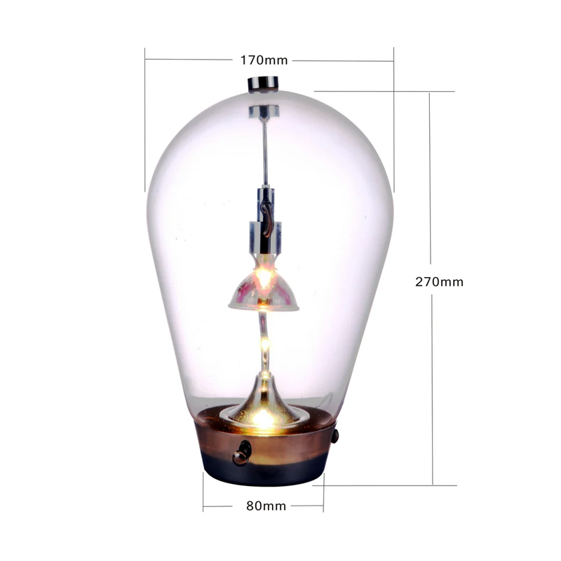 Creative Movable High-End Blow Glass Table Lamp