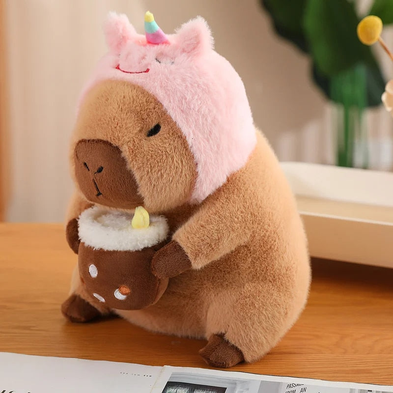 Baby Kawaii Capybara Dress-up Plushies