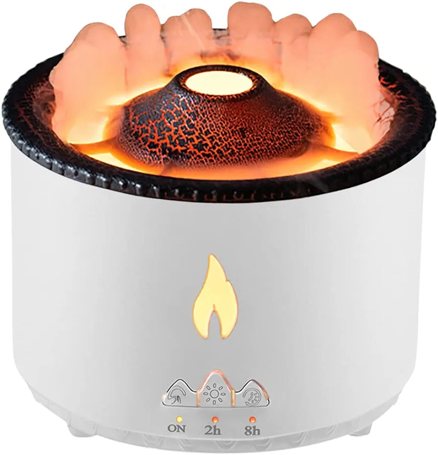 Volcano Flame Humidifier Original Lamp Diffuser for Aroma Essential Oils