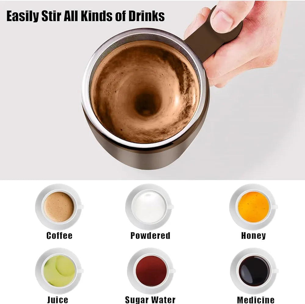 Self Stirring Rechargeable Auto Magnetic Mug