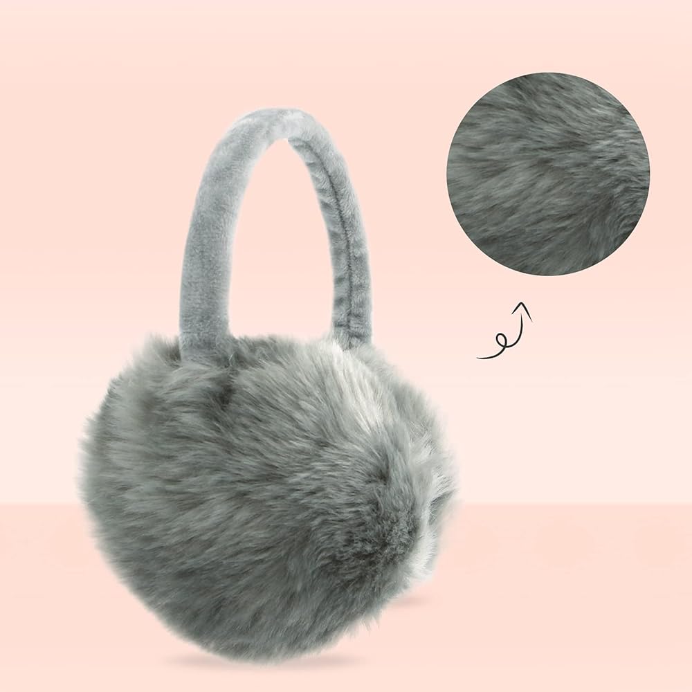 Women Winter Earmuffs Fleece Adjustable Ear Covers