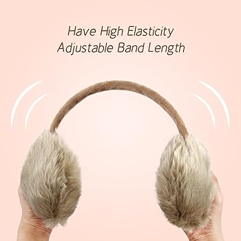 Women Winter Earmuffs Fleece Adjustable Ear Covers