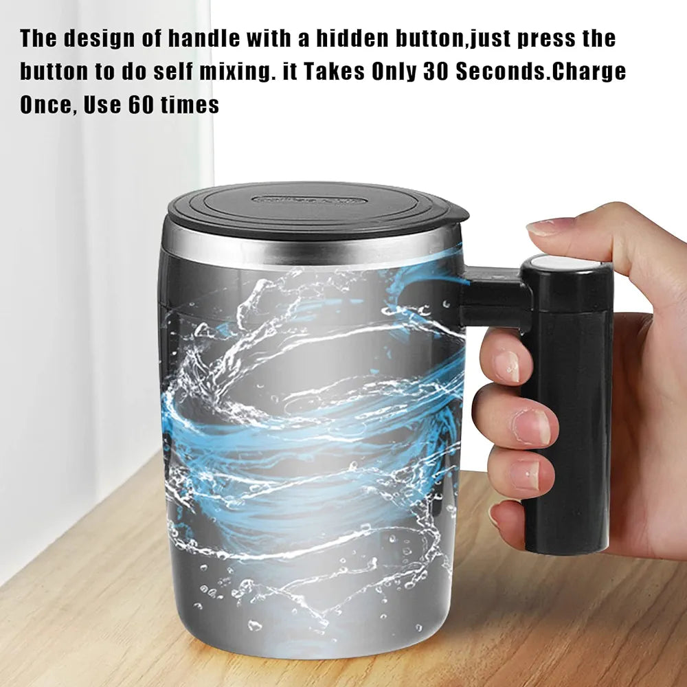 Self Stirring Rechargeable Auto Magnetic Mug