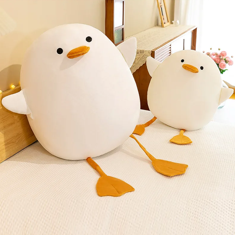 Big Fat Stuffed Fluffy Duck Plush Toy