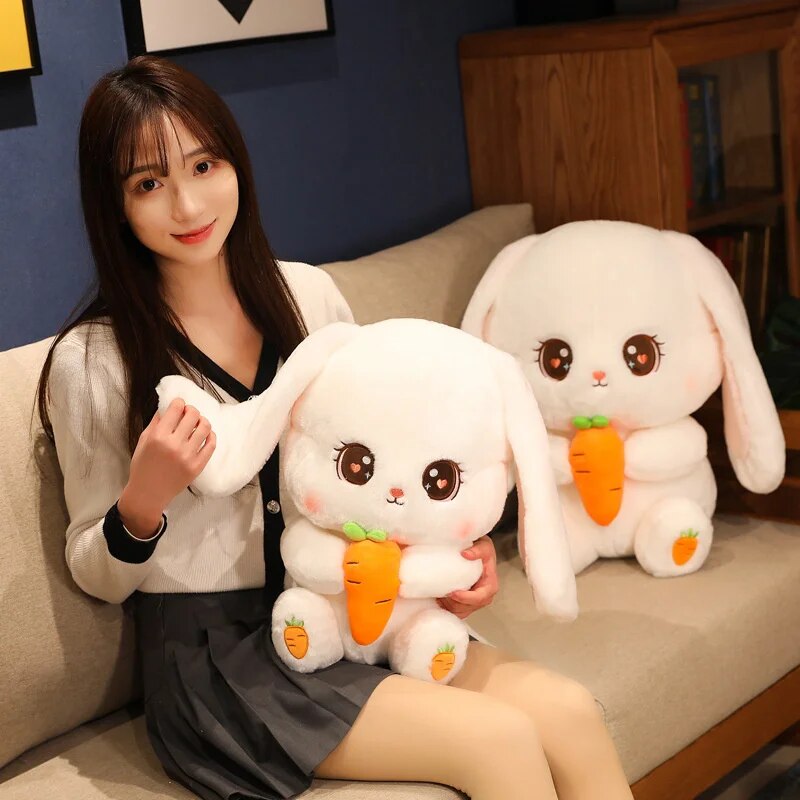 Kawaii Bunny Carrot Long Ears Plush XL (50cm)