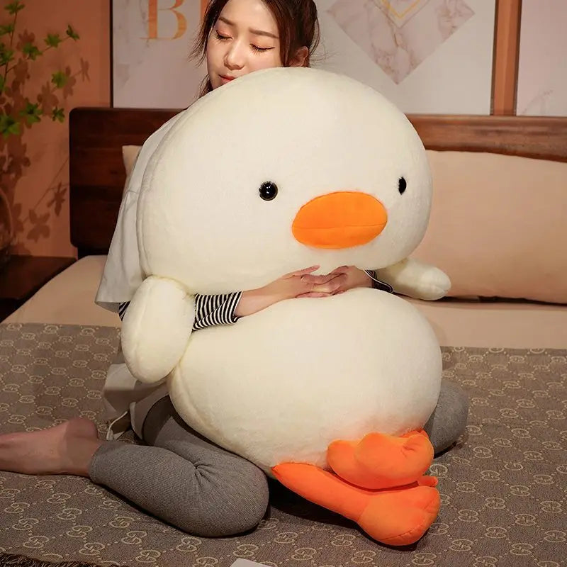 Cute White Duck Hug Pillow Plush Toy