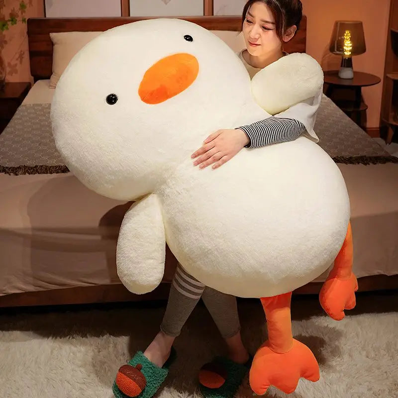 Cute White Duck Hug Pillow Plush Toy