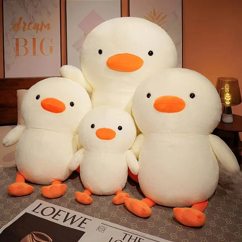 Cute White Duck Hug Pillow Plush Toy