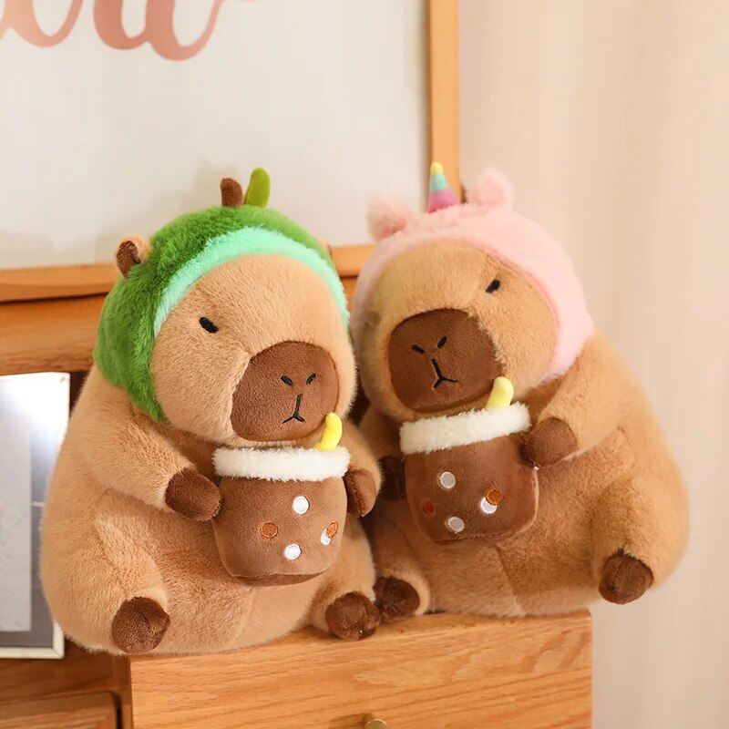 Baby Kawaii Capybara Dress-up Plushies