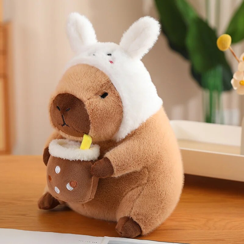 Baby Kawaii Capybara Dress-up Plushies