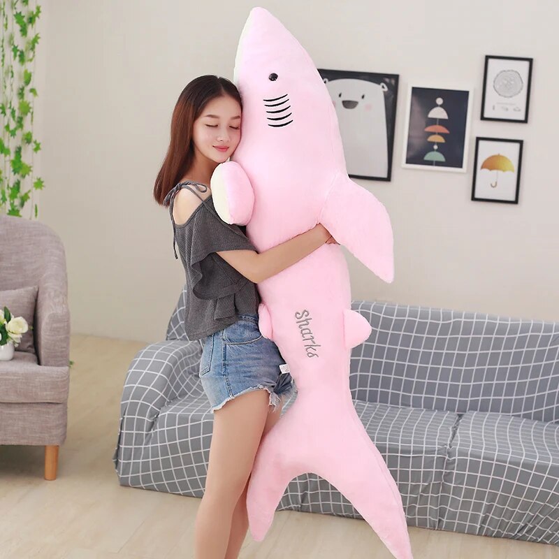 Kawaii Shark Plush Jumbo Edition (100cm)