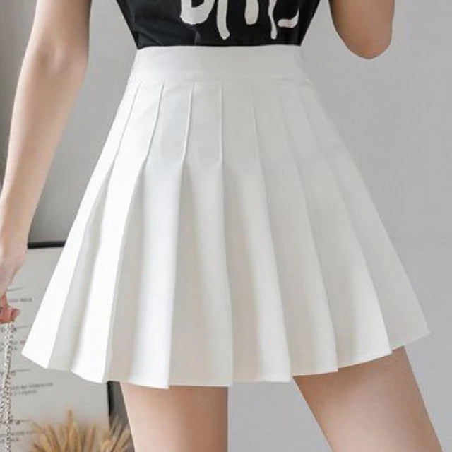 Summer Short Pleated Kawai Skirt