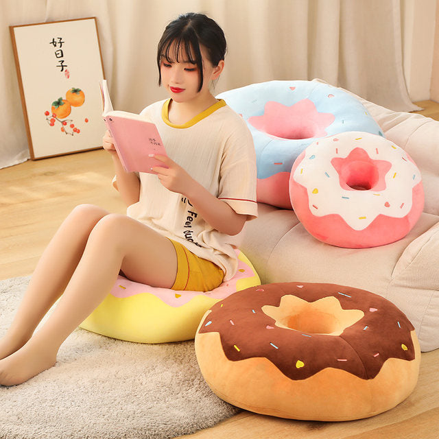 Kawaii Therapy Donut Seat Cushion – Limited Edition