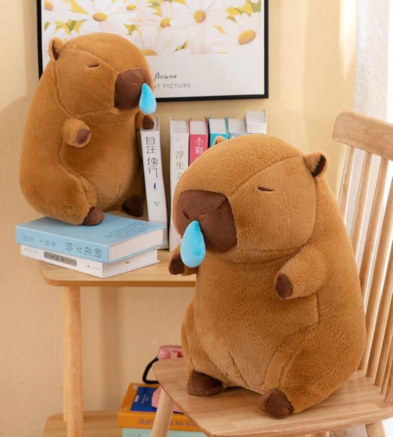 Cute Snotty Capybara Runny Nose Plushie