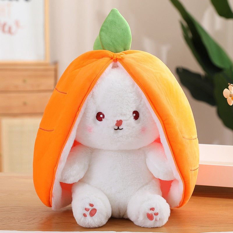 Kawaii Fruit Bunny Strawberry Plush – Limited