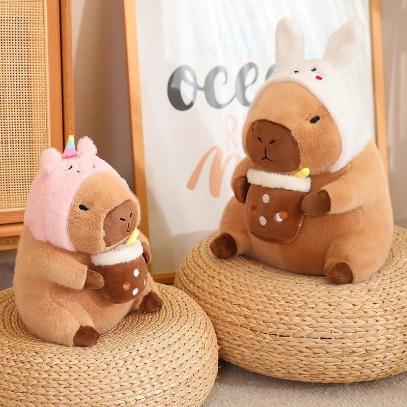 Baby Kawaii Capybara Dress-up Plushies