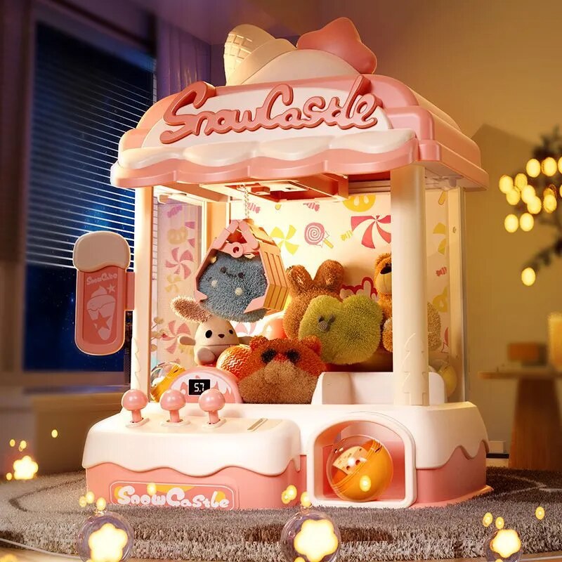 Snow Castle Ice Cream Mini Claw Machine