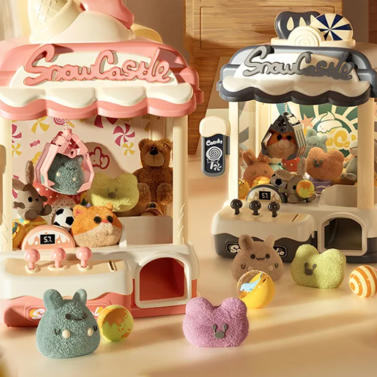 Snow Castle Ice Cream Mini Claw Machine