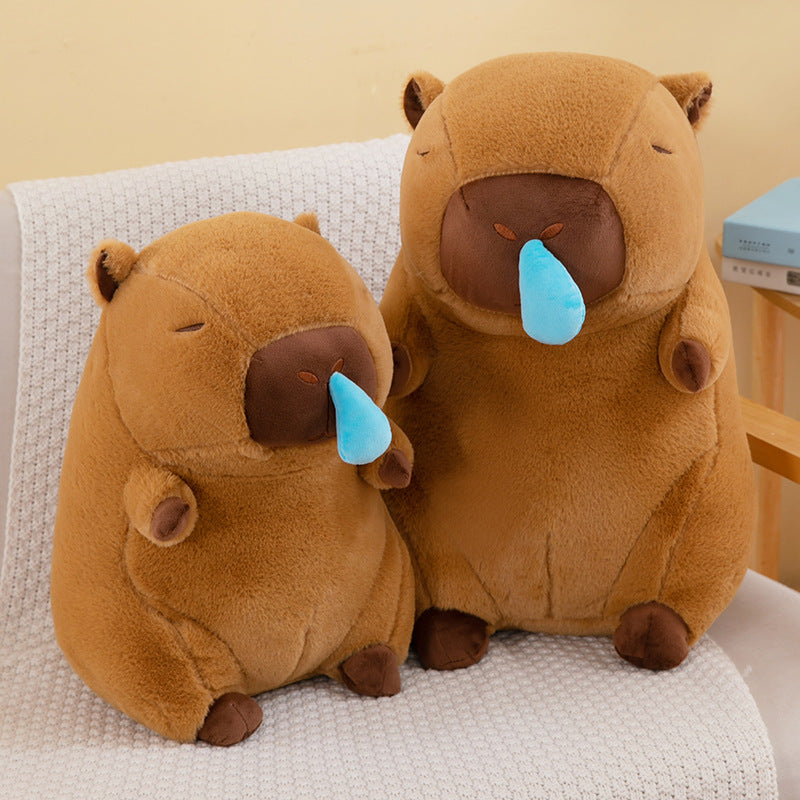 Cute Snotty Capybara Runny Nose Plushie