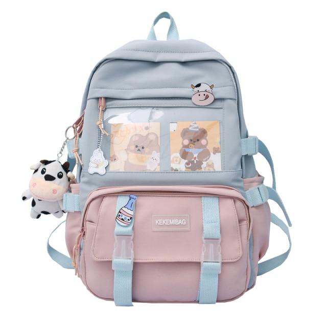 Canvas Kekemi Bear Capacious Backpack