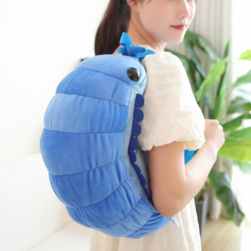 Kawaii Isopod Cute Plush Spacious Backpack