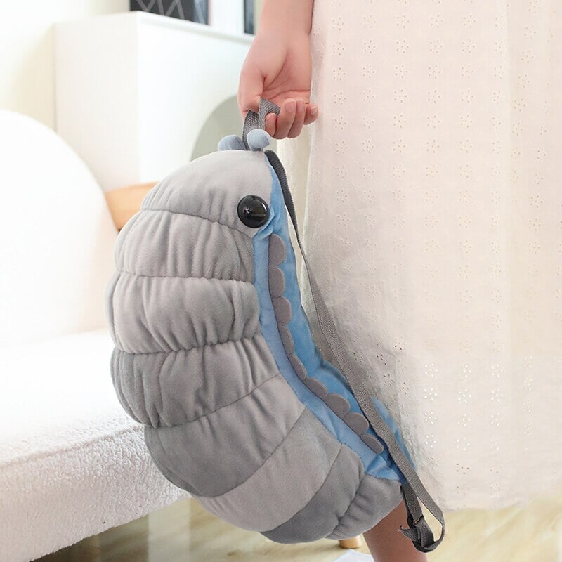 Kawaii Isopod Cute Plush Spacious Backpack