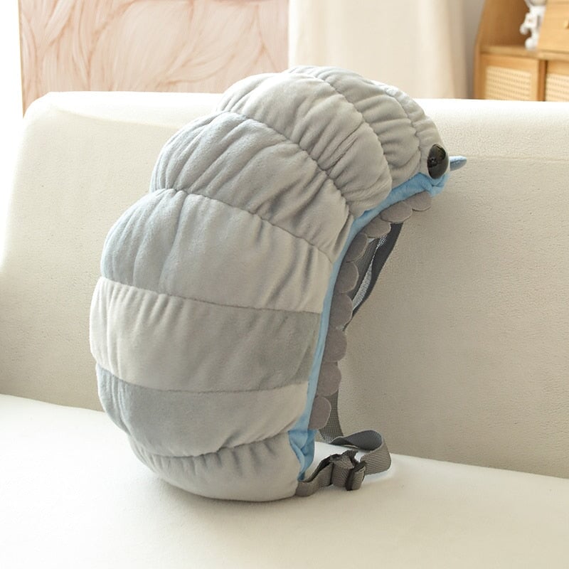 Kawaii Isopod Cute Plush Spacious Backpack