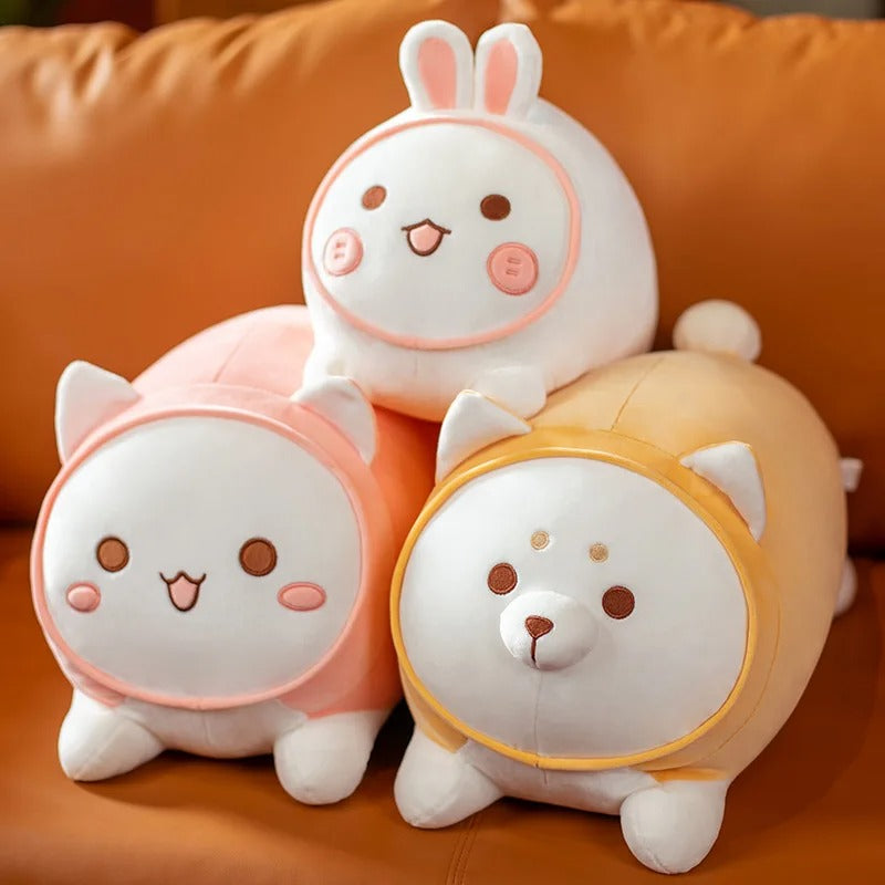 Kawaii Japanese Style Cat Bunny Dumpling Plush