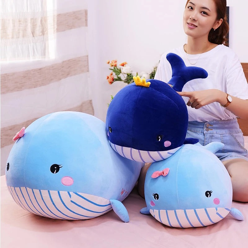 Kawaii Whale Plush Jumbo Edition (90cm)