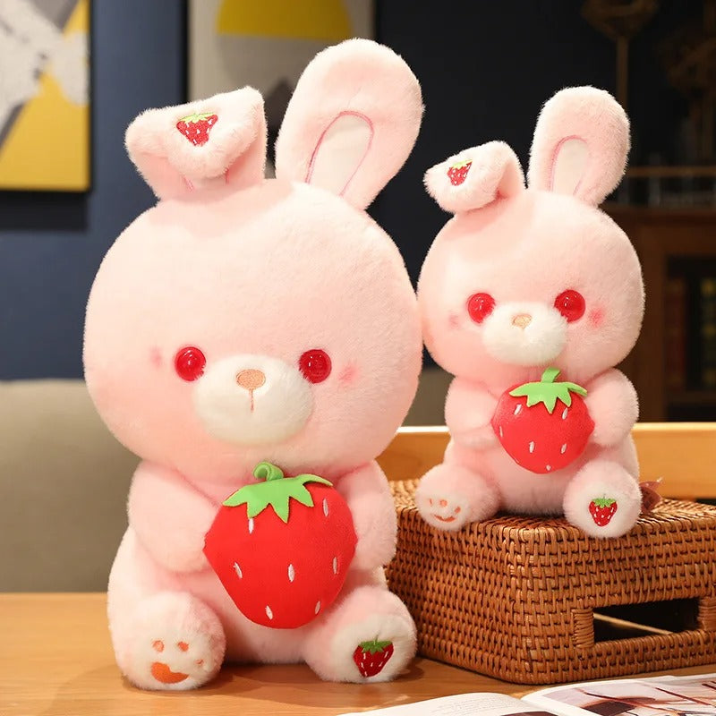 Pink Strawberry Bunny