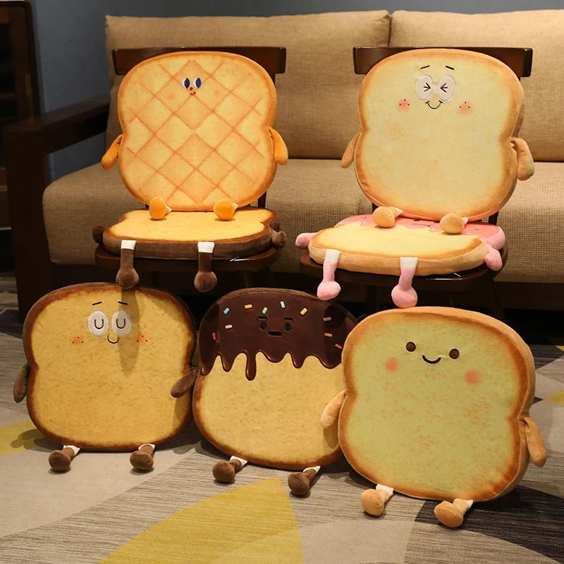 Kawaii Toasty Bread Collection Plush (40cm) – Limited Edition