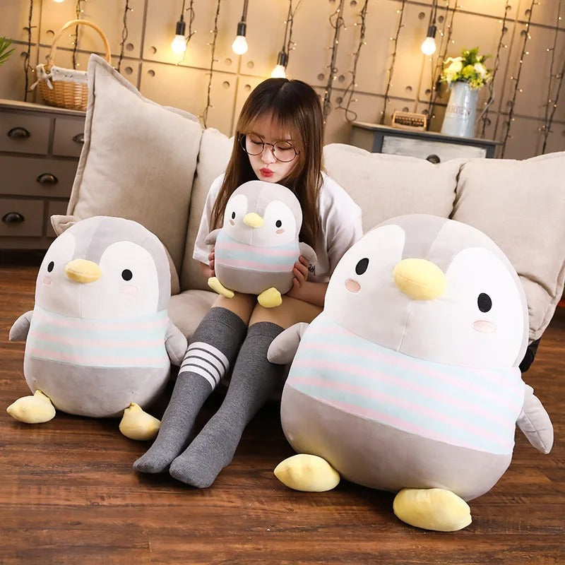 Kawaii Chubby Penguin Plush (50cm) – Jumbo Edition