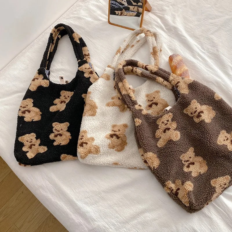 Kawaii Bear Harajuku Style Tote Sling Bag