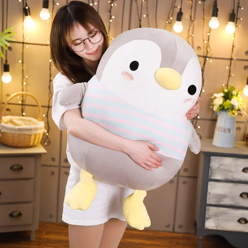 Kawaii Chubby Penguin Plush (50cm) – Jumbo Edition