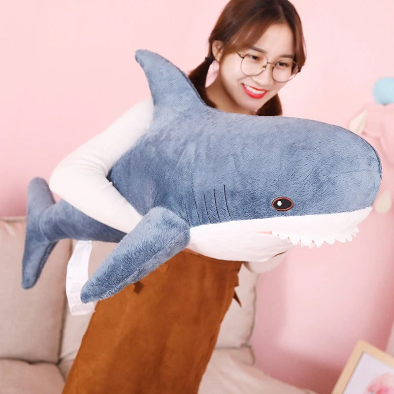 Kawaii Chubby Shark Plush Jumbo Edition (90cm)