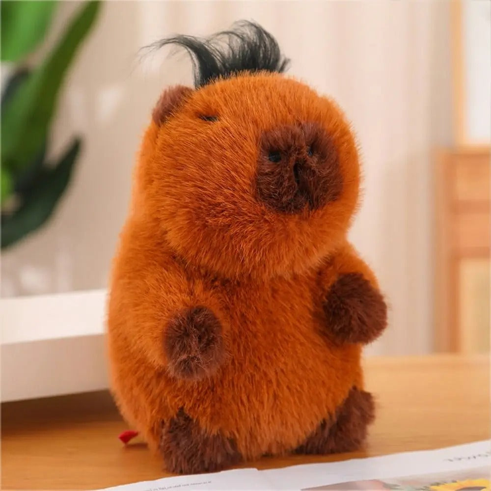 Fluffy Brown Capybara Plushie