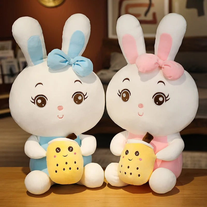 Boba Bunny Couple Plushies