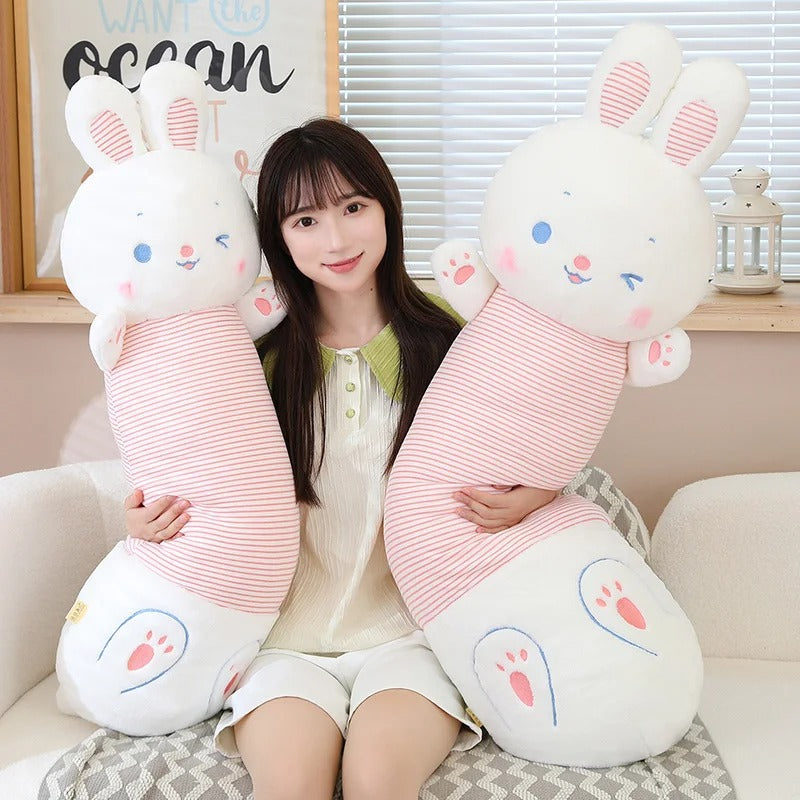 Kawaii Rabbit Long Plush Pillow XL – Limited Edition