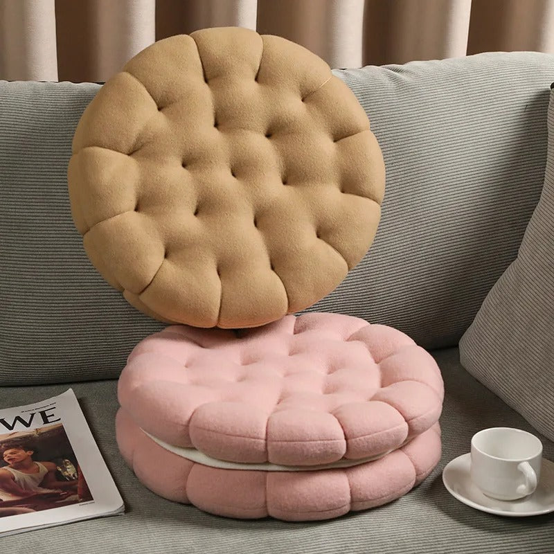 Kawaii Double Biscuit Seat Cushion – Limited Edition