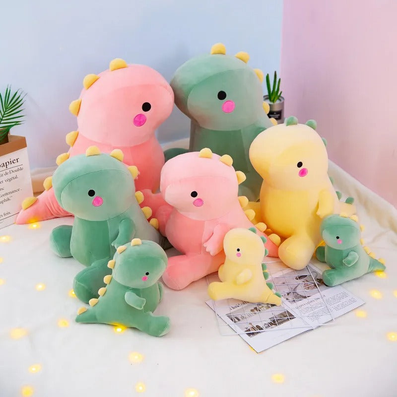 Taco, Taki & Tabi The Dino Family Plushies