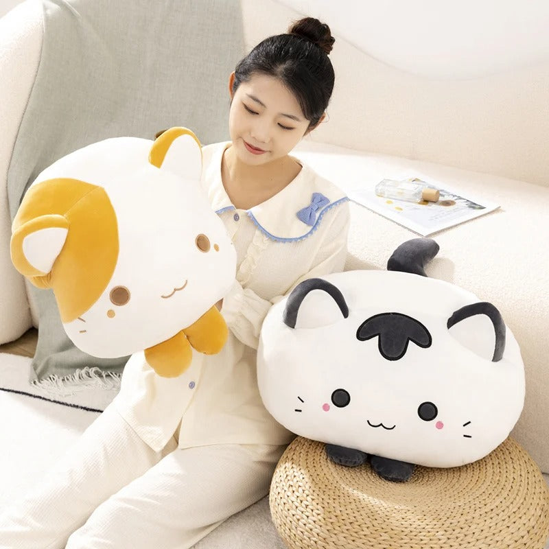 Kawaii Therapy Mochi Neko Cat Plush Pillow