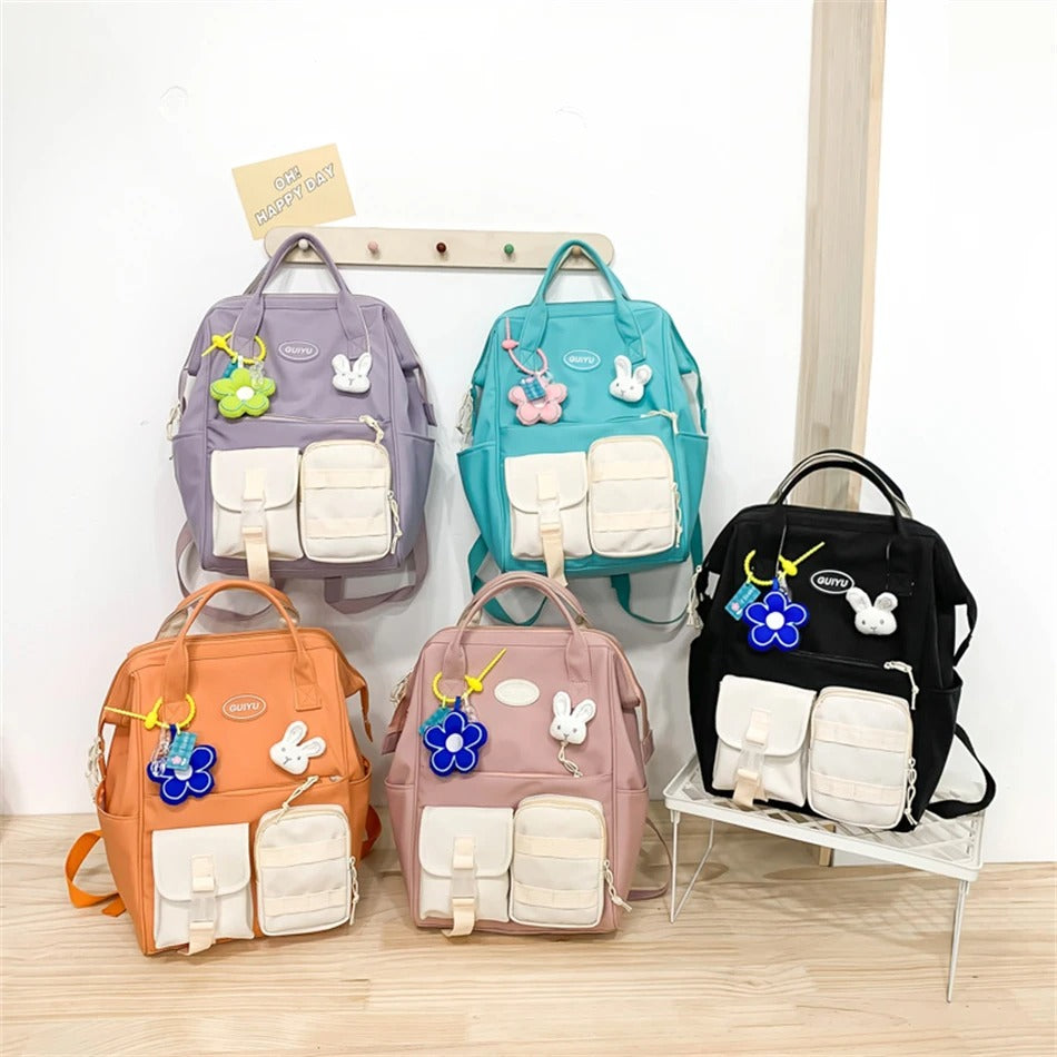 Kawaii Candy Style Zipper Harajuku Backpack