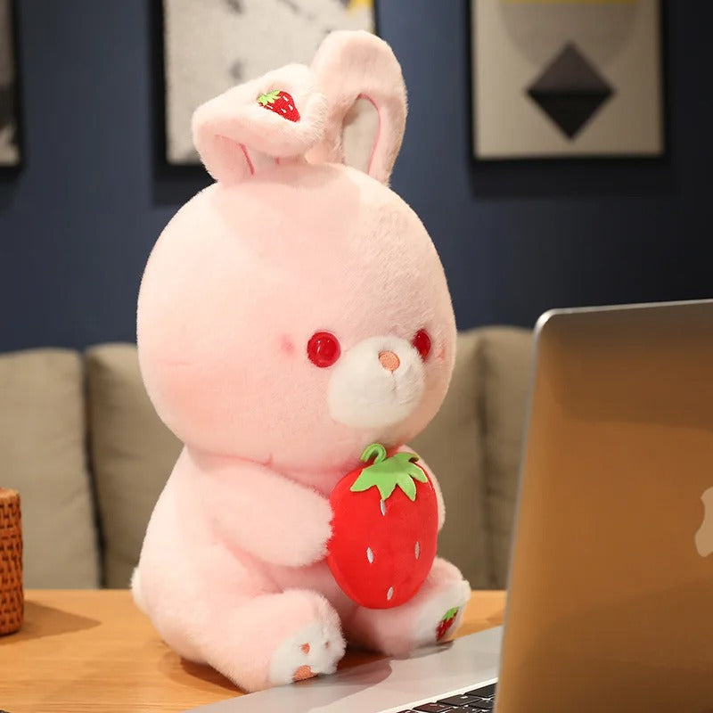 Pink Strawberry Bunny