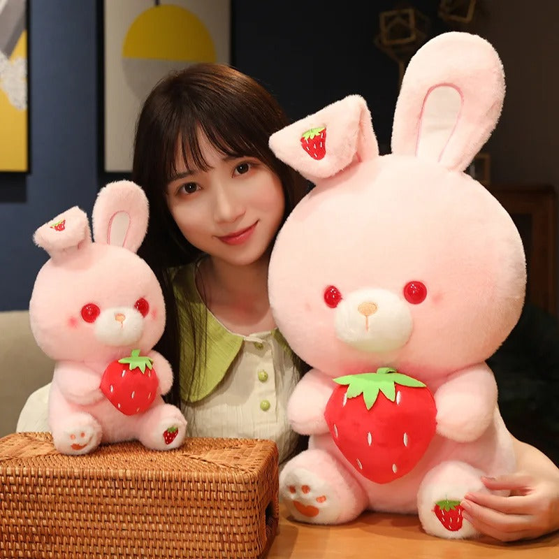 Pink Strawberry Bunny