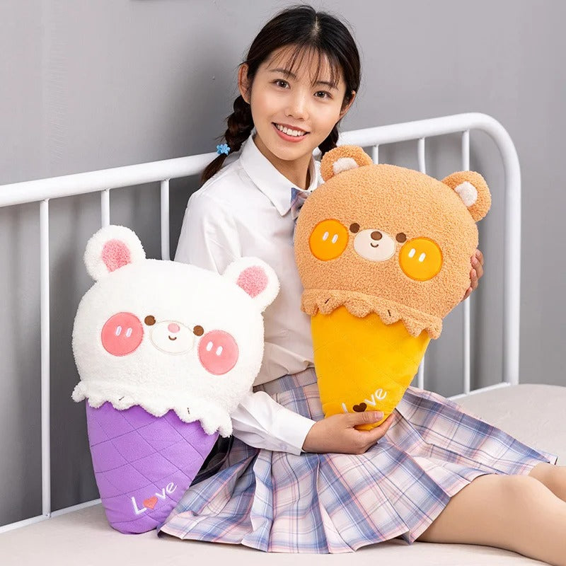 Kawaii Animal Series Lovely Cone Plush