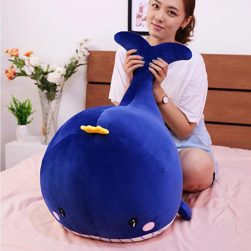 Kawaii Whale Plush Jumbo Edition (90cm)