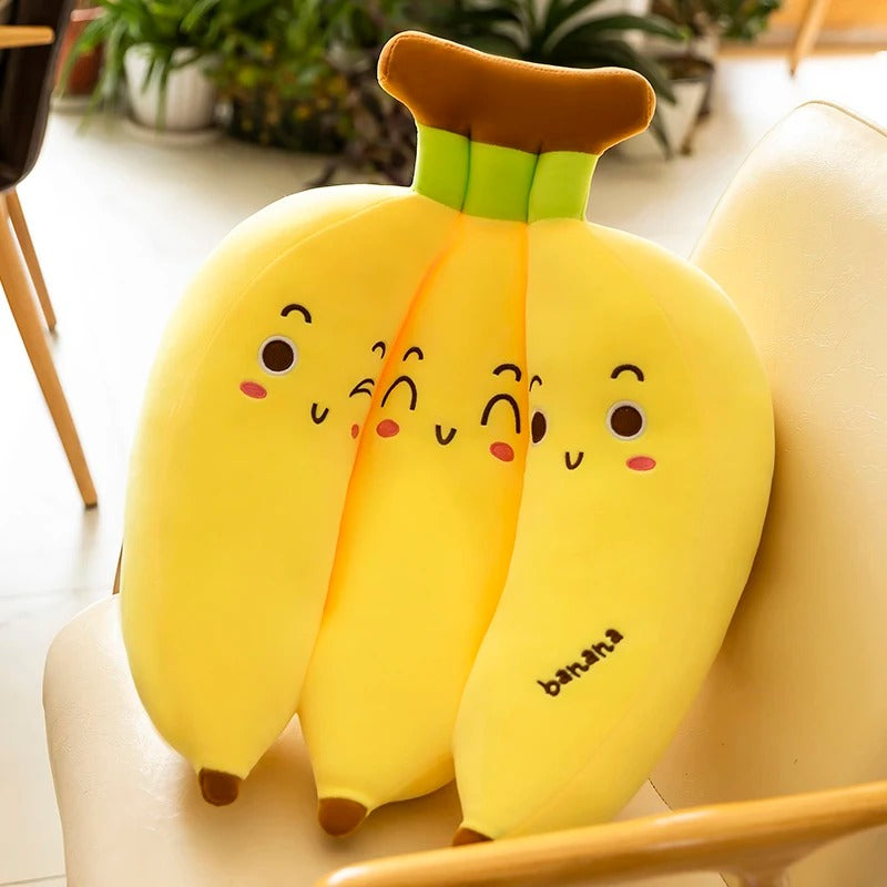 Kawaii Banana Fruit Plush XL (55cm)