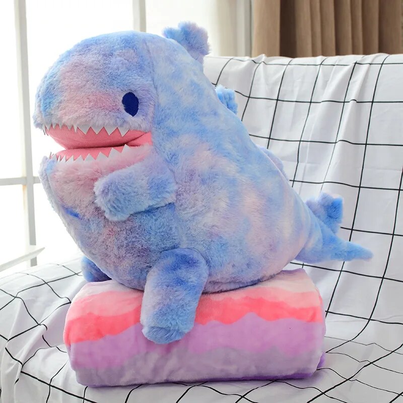 Kawaii Dinosaur Shark Plush (60cm) – Limited Edition