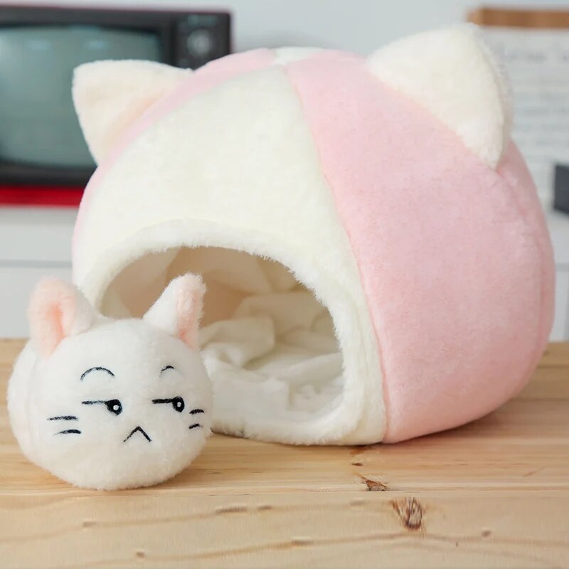 Cute Dessert Ice-cream Cat Cushion Soft plush Festival Gift